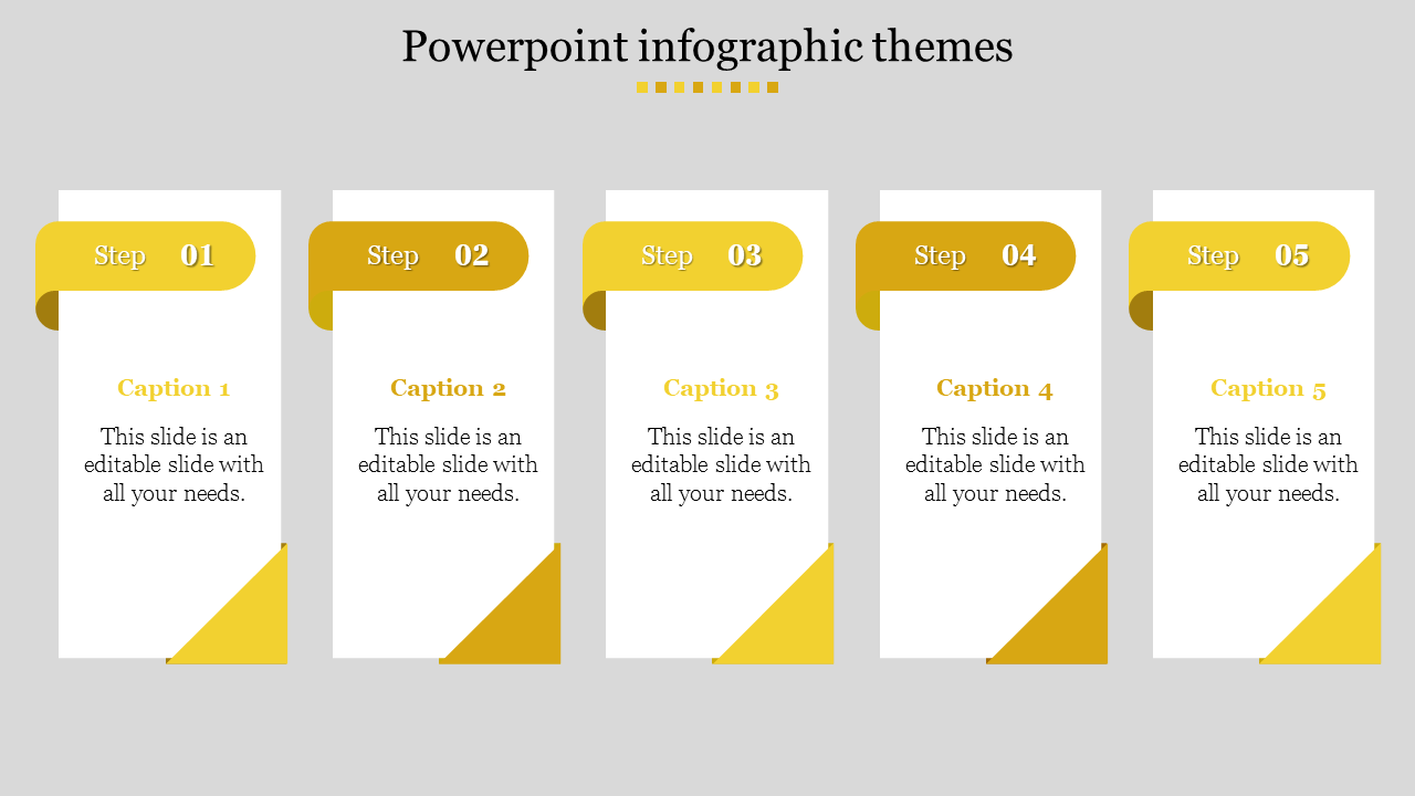powerpoint infographic themes-Yellow
